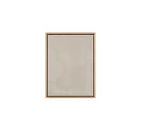Cadre Mural Flexible et Dynamique pour Tableau Blanc Chat Board 90x120 Cm, Chêne Mat