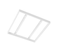 Cadre panneau de plafond SA1 en acier blanc 627x628x50mm