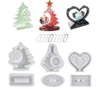 Cadre photo de Noël en silicone, réutilisable, motif neige | En silicone pour Noël, Thanksgiving, automne, hiver, Nouvel An, fêtes, intérieur, décoration de la maison