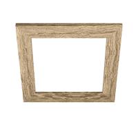 Cadre pour panneau LED SALOBRENA-F en bois rustique 340x340x16mm