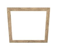 Cadre pour panneau LED SALOBRENA-F en bois rustique 640x640x18mm