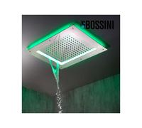 Cadre rétrofit à LED chromothérapie chromé pour plafonds de douche - Bossini HI0925030