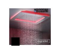 Cadre rétrofit à LED chromothérapie noir mat pour plafonds de douche - Bossini HI0001073