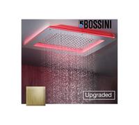 Cadre rétrofit à LED chromothérapie or brossé pour plafonds de douche - Bossini HI0001043