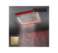 Cadre rétrofit à LED chromothérapie or brossé pour plafonds de douche - Bossini HI0391043