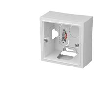 Cadre saillie 1 poste DOOXIE finition blanc