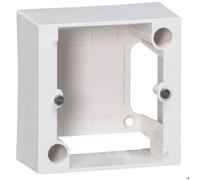 Legrand Cadre saillie 1 poste 55439 – Pour socle et prises 20 A – 82x82x40 mm – Blanc