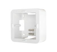 Cadre saillie 1 poste LAP composable blanc