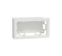 Cadre saillie 2 postes Odace Blanc Schneider