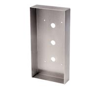 Cadre saillie inox avec visière pour JPDVFL CSJMDVFL - Aiphone 130306