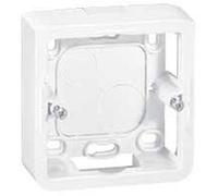 Cadre saillie Mosaic LEGRAND profondeur 30 mm pour 2 modules et support