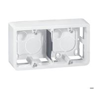 Cadre saillie pour 2 x 2 modules horizontal Mosaic - Legrand