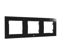 Cadre Shelly pour interrupteur mural - Couleur noire