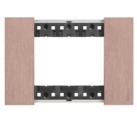 Cadre trimodulaire LN KA4803ZM Living Now Biticino - Cuivre