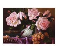 Cadre VASE DE ROSES G1982 PINTDECOR