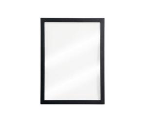 Cadre Woody transparent, avec kit de montage et et deux feutres craies (blanc et noir). 60x80 Securit