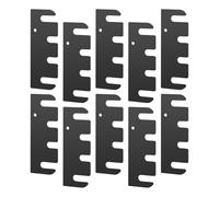 Cadres de charnière - 10 outils de réglage en acier inoxydable - 10 | Entretoise Charnière De Porte En Acier | Pour Réparer Le Cadre De La Maison Cuisine