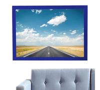 Cadres magnétiques auto-adhésifs en PVC transparent | Porte-documents magnétique amovible sans trace multifonction pour porte, mur, magasin, affiche en verre, maison, bureau