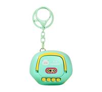 Caertoon Mini appareil d'enregistrement vocal audio - Porte-clés Enregistreur vocal | Mini capture sonore portable 60 g, outil d'enregistrement secret ABS, appareil compact rechargeable par USB pour