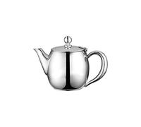 Café Olé Buxton 15oz Théière en acier inoxydable 18/10 - fini miroir, argent, poignées creuses
