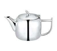 Café Olé Chatsworth Théière en acier inoxydable 18/10 - fini miroir, argent, 18oz