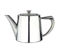 Café Olé Derwent Théière, 510 ml, pour 2 personnes, en acier inoxydable, design moderne avec finition miroir, bec verseur parfait