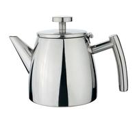 Café Stål Belmont HTP-03DW Théière à Double paroi en Acier Inoxydable avec Couvercle à charnière Finition Miroir 350 ML 0,35 l