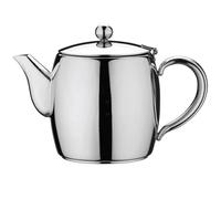 Café Stal Café Stål Bellux Collection BT-026 Théière 350 ml 2 3 tasses en vrac et sachet de thé, acier inoxydable 18/10, poli miroir, poignées résistantes à la chaleur, bec Argon