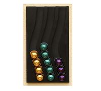 Cafedeco distributeur porte capsules compatible nespresso 3BK capacité 30 capsules, dosettes 33x16x1cm