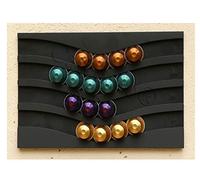 Cafedeco distributeur porte capsules compatible nespresso 4HBK capacité 40 capsules, dosettes 33x21x1cm