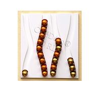 Cafedeco Distributeur Porte Capsules Design Compatible nespresso 4DB capacité 40 Capsules, dosettes 33x29x1cm