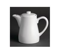 Cafetière en porcelaine blanche Whiteware 310ml x 4