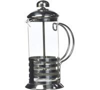 Cafetière et théière 350 ml - Théière en verre français, acier inoxydable et verre borosilicaté