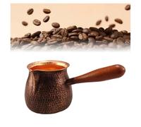 Cafetière turque, 550 ml, pour brassage sur cuisinière, idéale pour réchauffer le lait et faire fondre le beurre, parfaite pour le camping et la préparation du thé