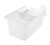 Cage à Souris de Laboratoire Rectangulaire Base Plastique | Couvercle Grillagé Ventilé Empilable, Stérilisable à Vapeur, Bouilloire, Usage en Études Précliniques