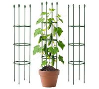 Cage à tomates, réglable, extensible et résistante - Pour extérieur, terrasse, balcon, jardin, serre, légumes, fruits, fleurs, poivrons