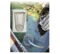 Cage de Protection en Acier Inoxydable pour Pompe Submersible | Grille de 6 mm ; diamètre de sortie de 9 cm ; for pompe de puisard, irrigation(18x22in/45x55cm)