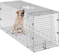 Cage pour animaux vivants 50" x 20" x 26" Piège sans cruauté pour chats Chats Écureuils Souris