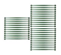 Cages à Tomates pour Jardin 36 pièces, Attaches Souples pour Tuteurs
