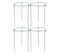 Cages et supports de pivoine - Piquets ronds très résistants, anneaux de pivoine, cage de soutien pour hortensia, pour jardin, terrasse, cour, maison, porche, extérieur, rose, tomate, orchidée, fleur