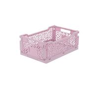 - Cagette Pliante Empilable "Arry" 31cm Lilas