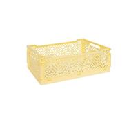 - Cagette Pliante Empilable "Arry" 40cm Jaune
