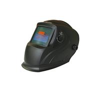 Cagoule de soudure HELMET 1500 automatique teinte variable 9 à 13 Alimentation solaire Noir