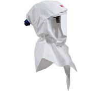 Cagoule légère 3M Versaflo Premium S757 kit de démarrage, y compris support de tête et bavette intérieure, Matériau : Web 22 x1 morceau