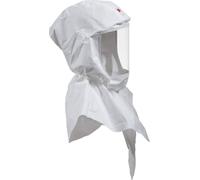 Cagoule légère 3M Versaflo Premuim S70710 Cagoule de rechange pour S757, taille unique, bavette intérieure avec revêtement spécial pour les travaux de peinture, WEB 22 x1 morceau