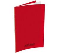 Cahier 210 x 297 mm, Seyès, rouge