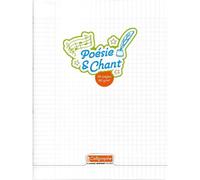 Cahier Poésie et Chant piqué 8000 POLYPRO 24x32 cm 48 pages grands carreaux + uni 90 g - Incolore