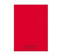 Cahier conquerant classique agrafe 240x320 96p 90g q5 polypro rouge pefc