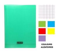 Calligraphe Cahier piqûre 8000 24 x 32 cm Grands carreaux 48 pages Assorti