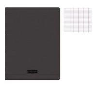 Calligraphe Cahier piqué 8000 POLYPRO 24x32 cm 48 pages grands carreaux 90 g Noir